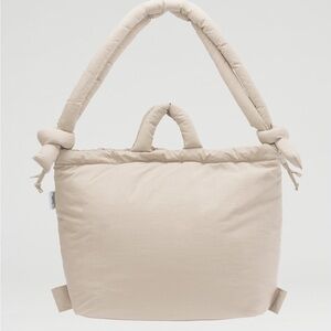 Olend ONA Soft Knotted Handle Bag Beige